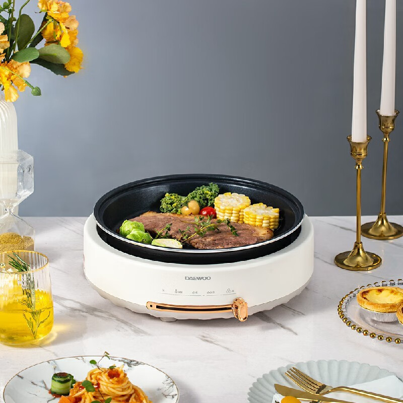 大宇 多功能家用分体式电火锅5L DYHG-505高清大图