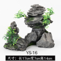 鱼缸假山造景水族用品仿真设计鱼缸装饰造景大号大码假山石小摆件_5