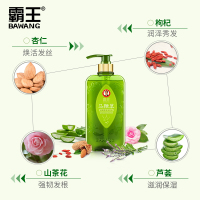 霸王马鞭草洗发水750ml滋养舒缓修复发丝清新顺滑洗发露(BAWANG)霸王植物精华马鞭草洗头膏