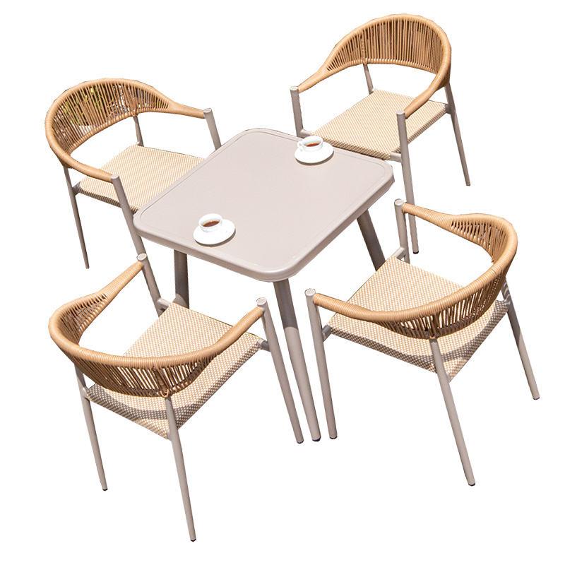 翼澜 户外桌椅 80cm 套高清大图