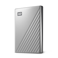 西部数据（WD）My Passport Ultra 2TB 2.5英寸 2T移动硬盘 WDBC3C0020BSL 银色