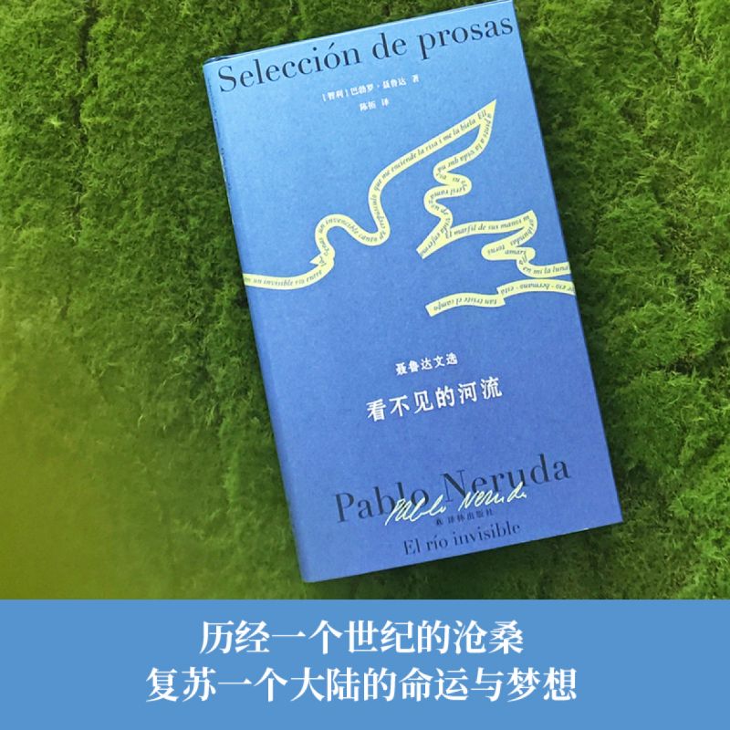 聂鲁达诗文集-看不见的河流:聂鲁达文选 [正版]聂鲁达诗文集 看不见的河流 聂鲁达文选 巴勃罗·聂鲁达 著 陈拓 译 外高清大图