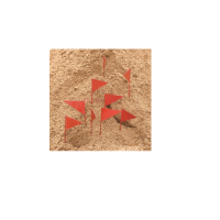 吉诺尔JNE-6396小铁旗 红色