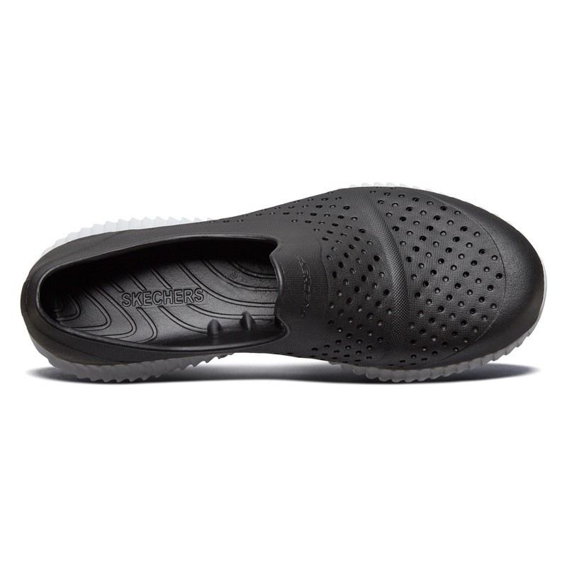 Skechers斯凯奇洞洞鞋男鞋轻质休闲一脚蹬沙滩鞋涉水鞋52528