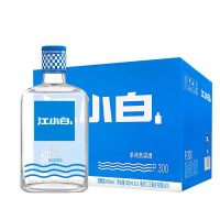 江小白 清香型白酒高粱酒粮食酒小酒 40度P300ml 便携 12瓶整箱装