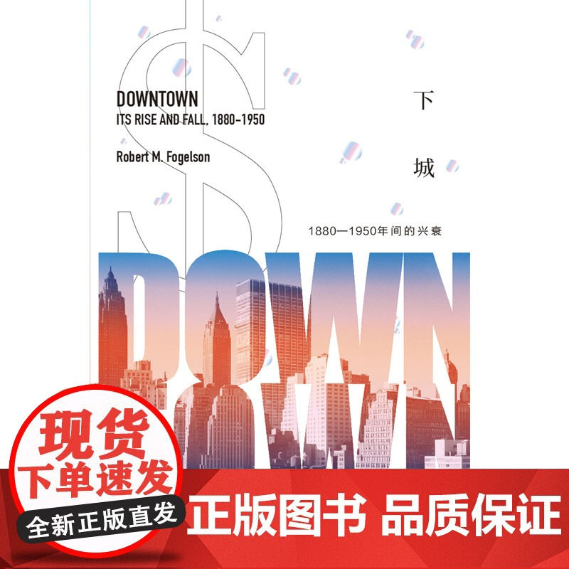 下城1880-1950年间的兴衰 罗伯特M福格尔森 美国城市空间政治 城市史 上海人民出版社