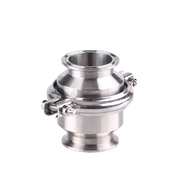 盛京联硕 304不锈钢快装止回阀Φ57卡盘77.5台高清大图