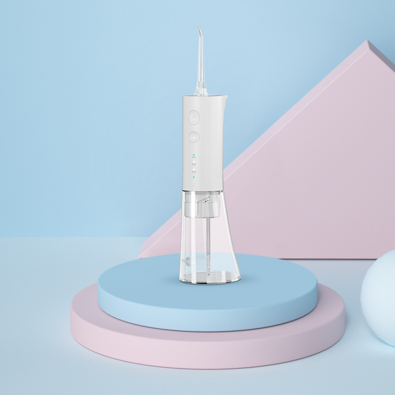 博皓(prooral)博皓冲牙器 水牙线 家用便携式洗牙器洁牙器口腔清洁 USB新版 5030象牙白高清大图