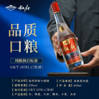 叙府大曲彩标52度450ML*6瓶整箱浓香型纯粮食酒光瓶口粮酒特价