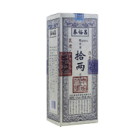 泰裕昌拾两52度浓香型送礼盒装白酒2瓶装纯粮食酒