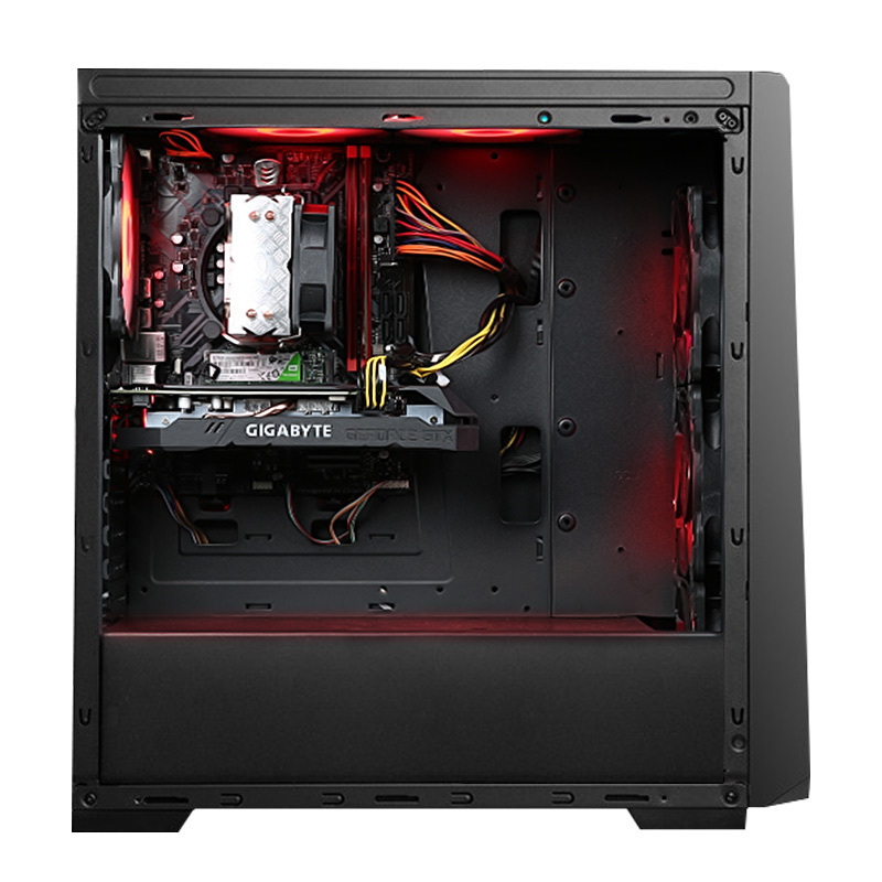 京天(KOTIN)锐龙Ryzen 5 2600/RTX2060/8G/240G光线追踪游戏组装电脑DIY台式主机