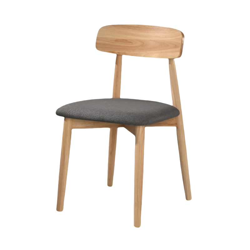 晨磊 靠背椅 43*49.5*81.5cm(原木木架)把高清大图