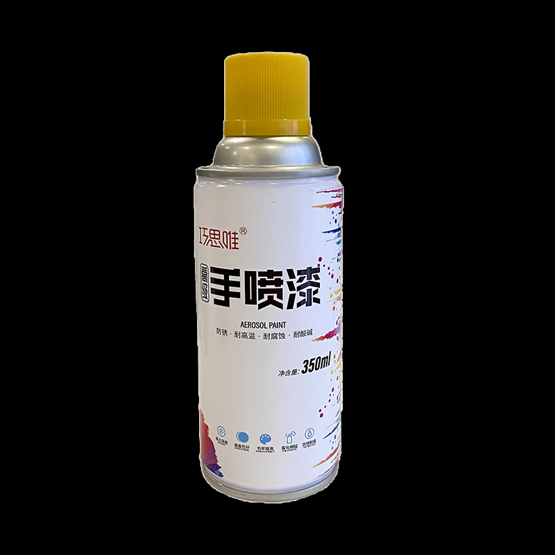 巧思唯 自喷漆 中黄色 350ml 瓶高清大图