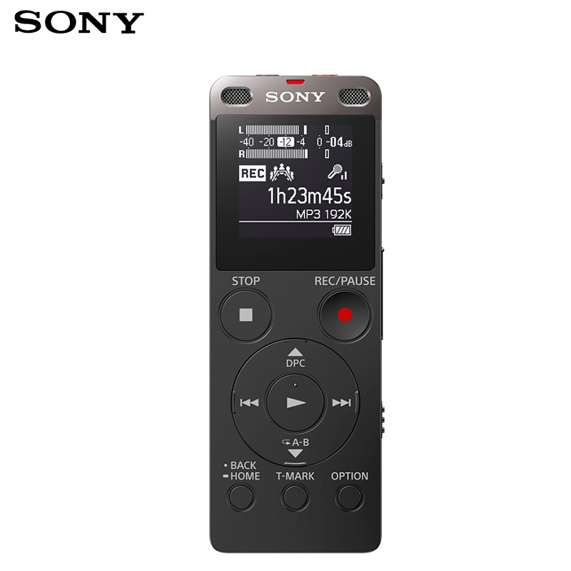 索尼(SONY) ICD-UX565F 数码录音笔/录音棒 黑色 8G内存