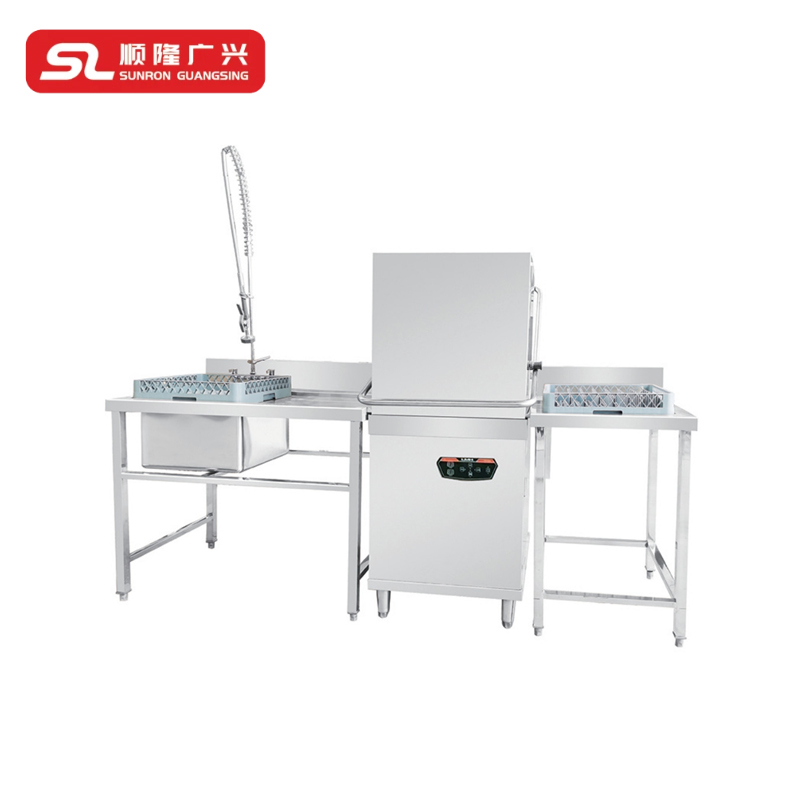 顺隆广兴SUNRON GUANGSING 揭盖式洗碗机 HHB7000A 台高清大图