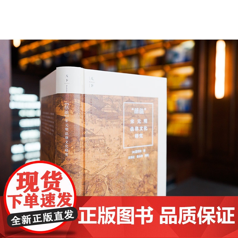 2023新书 “活法”:宋元明法律文化研究 (美)蓝德彰著 吴艳红 姜永琳编校 法律出版社高清大图