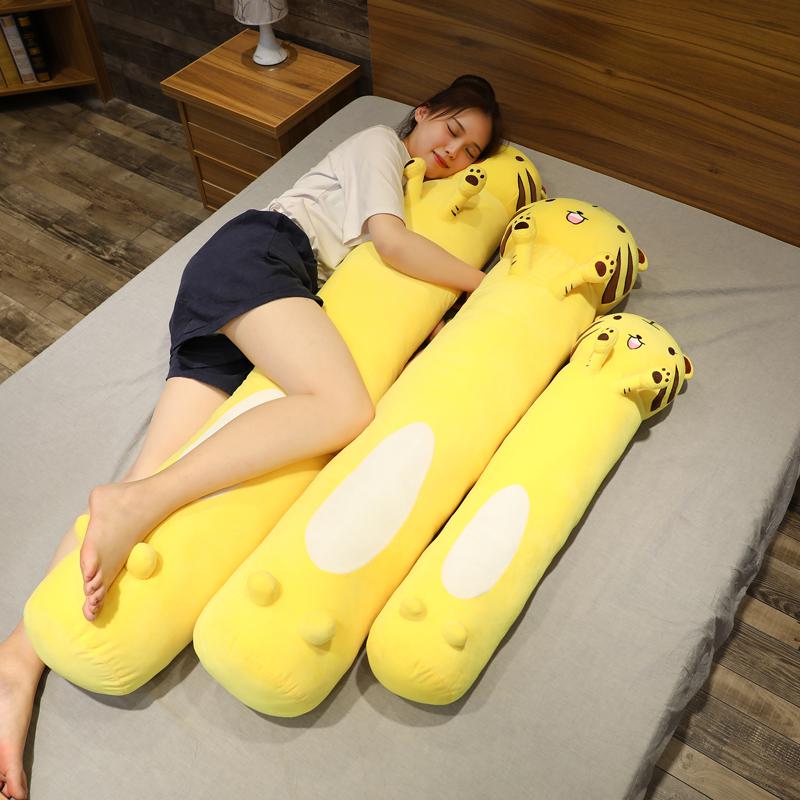 家柏饰(CORATED)糖果长条抱枕女夹腿孕妇枕男朋友睡觉枕头可拆洗靠垫大号靠枕高清大图