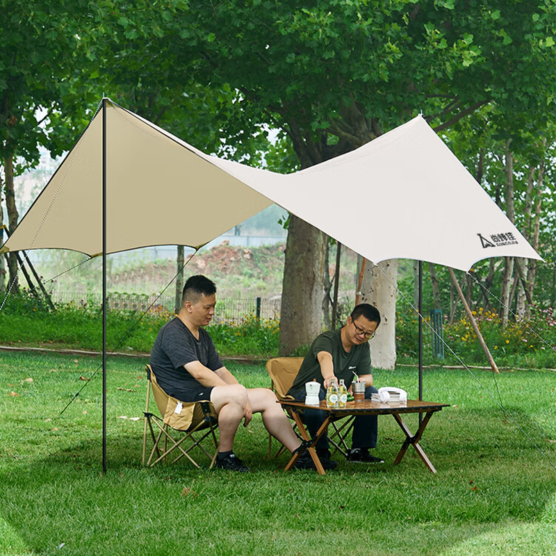 尚烤佳天幕3*4.5m蝶形美学防雨抗风防晒隔热叶息款LS-682高清大图