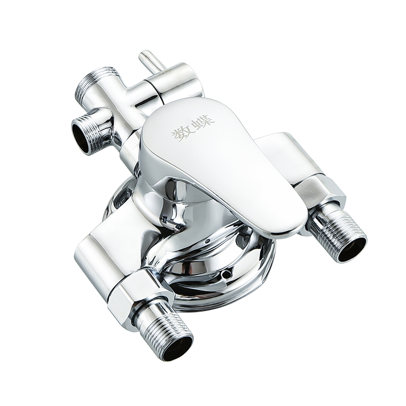 数蝶铜明装混合淋浴花洒SD-7001个高清大图