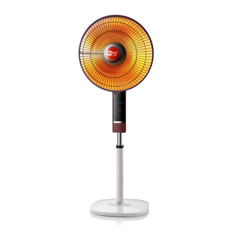 骆驼小太阳取暖器家用大号节能烤火炉省电暖器落地式电热风扇