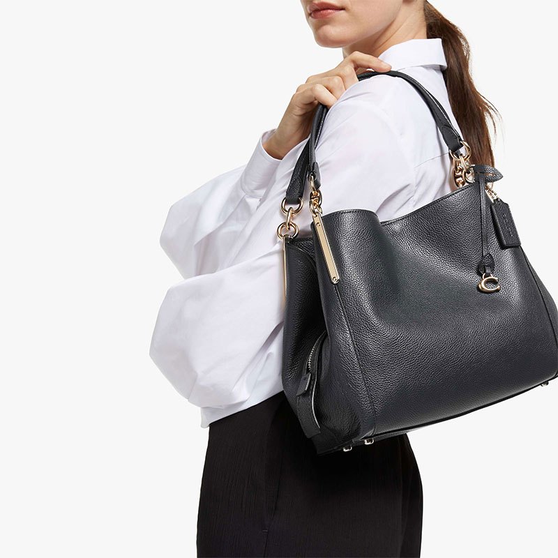 蔻驰coach奢侈品时尚休闲女士dalton28复古女士中号手提包单肩包7354