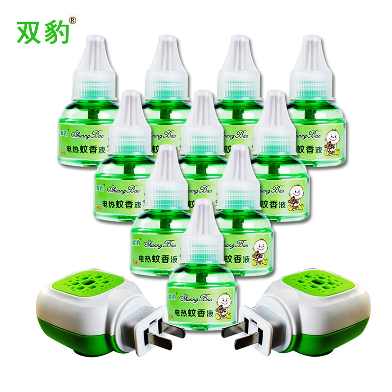电热蚊香液婴儿宝宝孕妇驱蚊液无味防蚊灭蚊液套装 8液+4器