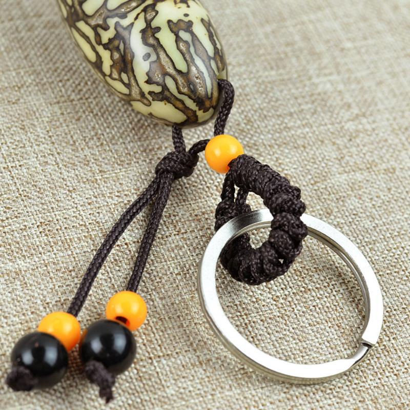 汽车钥匙挂件创意真菩提子钥匙扣吊坠挂饰保平安男女情侣钥匙链