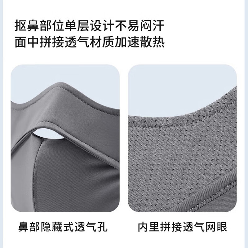 路悠悠冰丝防晒口罩CF13195D