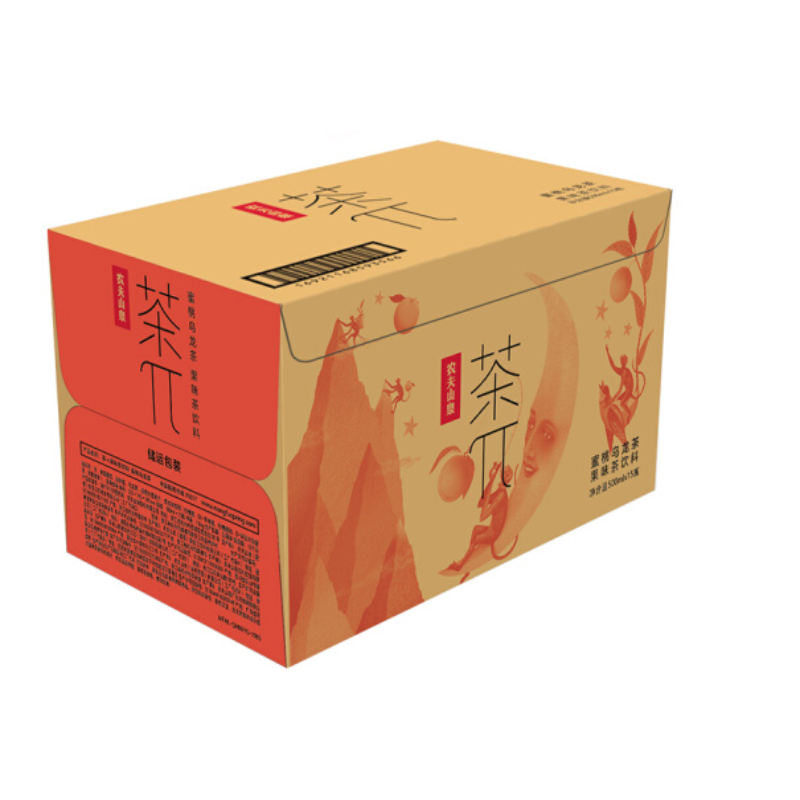 农夫山泉 茶π蜜桃乌龙茶 500ml*15瓶/箱