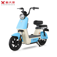派乐/PALLA 贝塔 新国标48V16Ah铅酸电池电动车代步助力电动自行车 源彩蓝(不带菜篮+靠背)