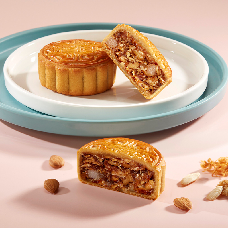 正宗金尊传统广式火腿五仁大月饼中秋节送礼团购礼盒装新鲜日期