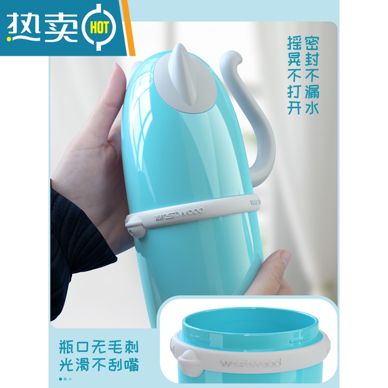 敬平儿童旅行洗漱杯漱口杯牙杯女牙刷收纳盒宝宝可爱刷牙杯牙刷盒便携 活力橙[豪华款]高清大图