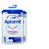 【两罐装】Aptamil英国原装进口英国爱他美1段婴幼儿配方奶粉800g(0-6个月) 新版