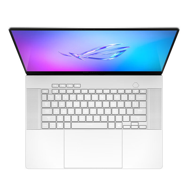 华硕(ASUS)ROG幻16 Air锐龙AI版 16英寸专业性能轻薄本 (AI7 HX350 32G 1T RTX5060 2.5K 240Hz OLED)铂月白高清大图