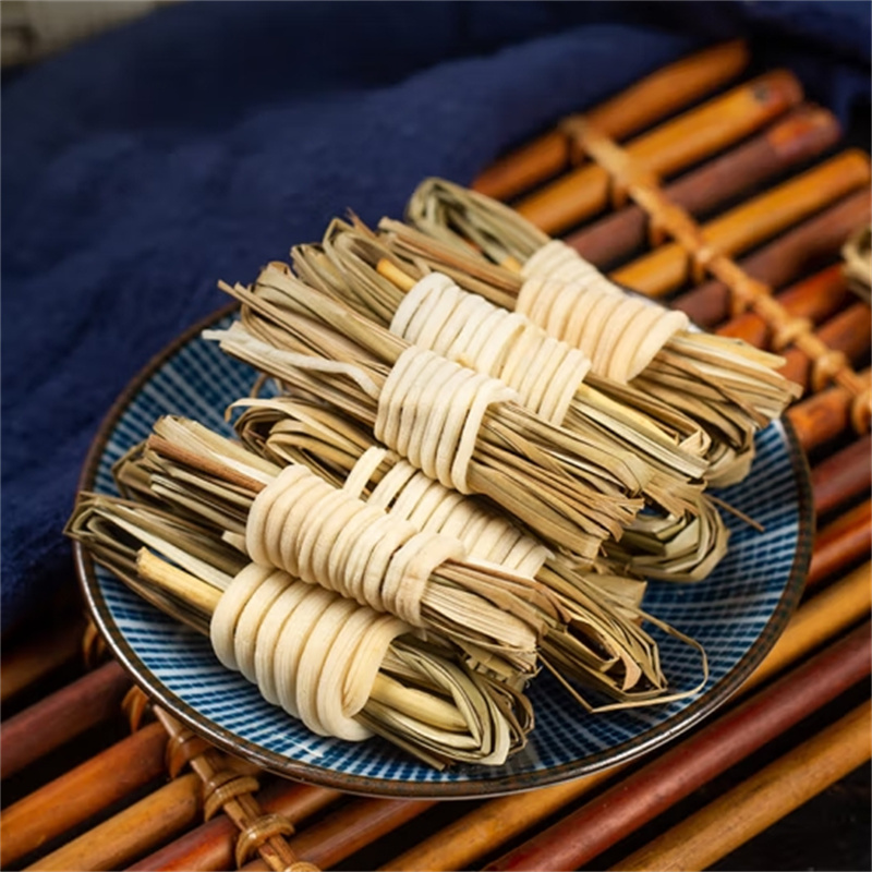 灯芯草100克手选灯心草球新货灯芯花自然晾晒龙须草赤须心可搭海底椰高清大图