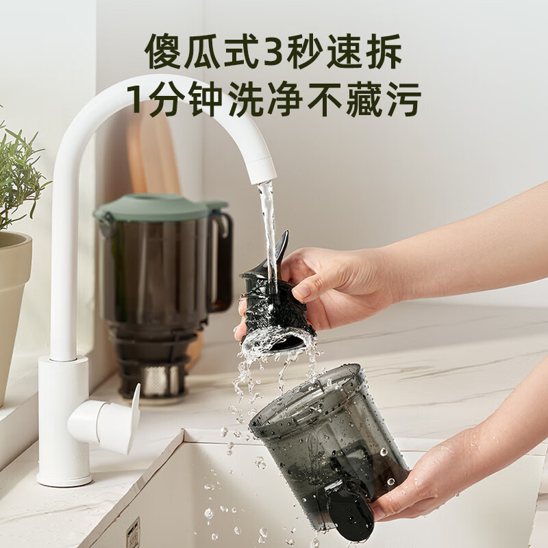 小熊(Bear)榨汁机 原汁机渣汁分离多功能全自动冷压炸果汁果蔬机YZJ-F02E3高清大图