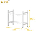 鑫金虎水桶置物架双排二层4位 660*350*510mm