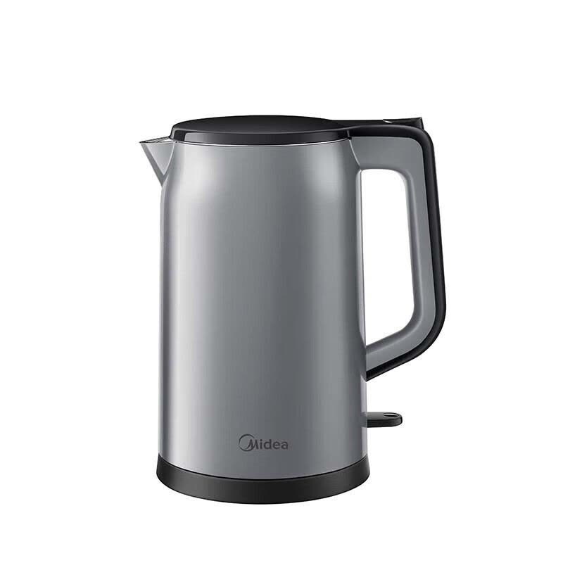 美的(Midea) 1.7L大容量电热水壶 MK-MS1732 灰色图片