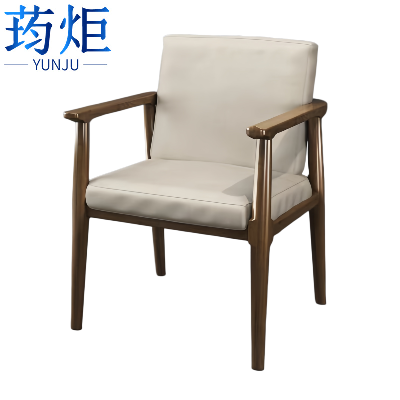荺炬椅子木质把高清大图