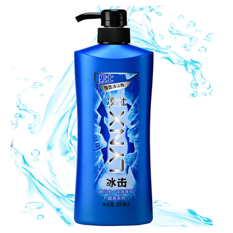 凌仕(LYNX)男士醒体沐浴露冰击600ml[联合利华]