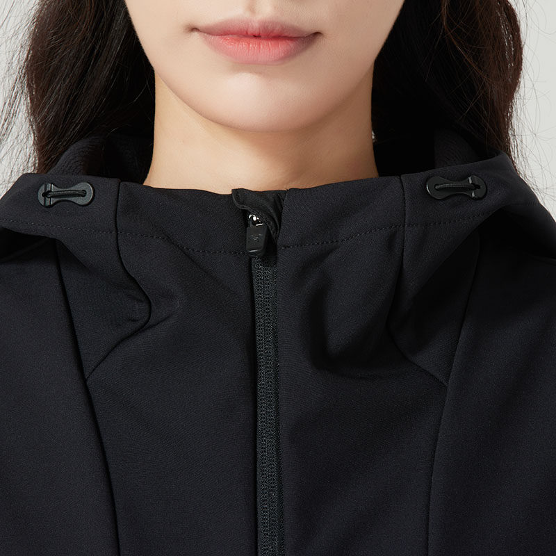 安德玛 梭织连帽夹克-加绒 中性 24600408-001/件高清大图