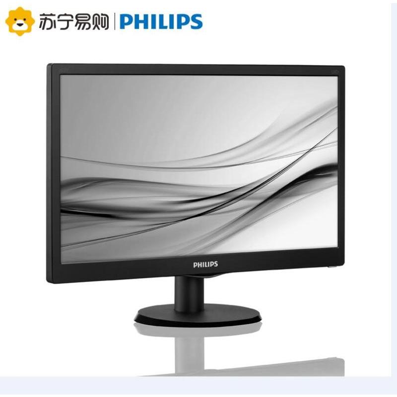 飞利浦(PHILIPS)203V5LSB2 19.5英寸 TN面板 商务办公电脑显示屏 可壁挂 液晶显示器
