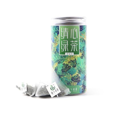 武当道茶云雾浓香型绿茶茶叶袋泡茶小袋绿茶清香型茶包独立小包装 小罐14包