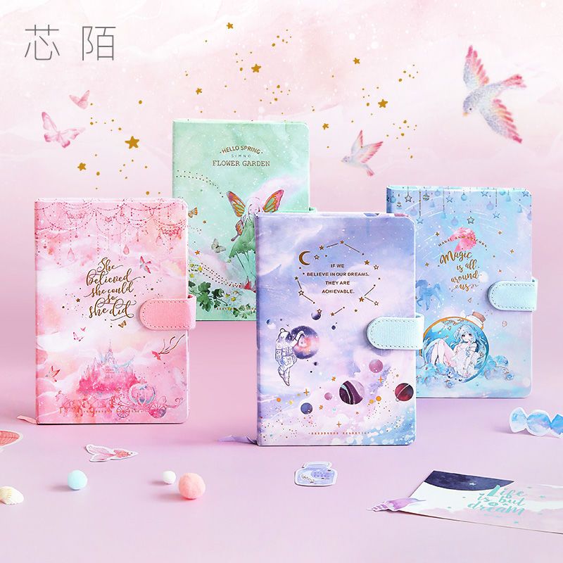 图书>期刊/杂志>男士>图书其它>少女心手账本可爱韩版闺蜜笔记本子小