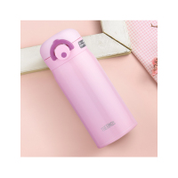 [粉红萝莉风]THERMOS膳魔师 进口轻量保冷保温杯不锈钢水杯JNR-350-LP 350ML 粉色