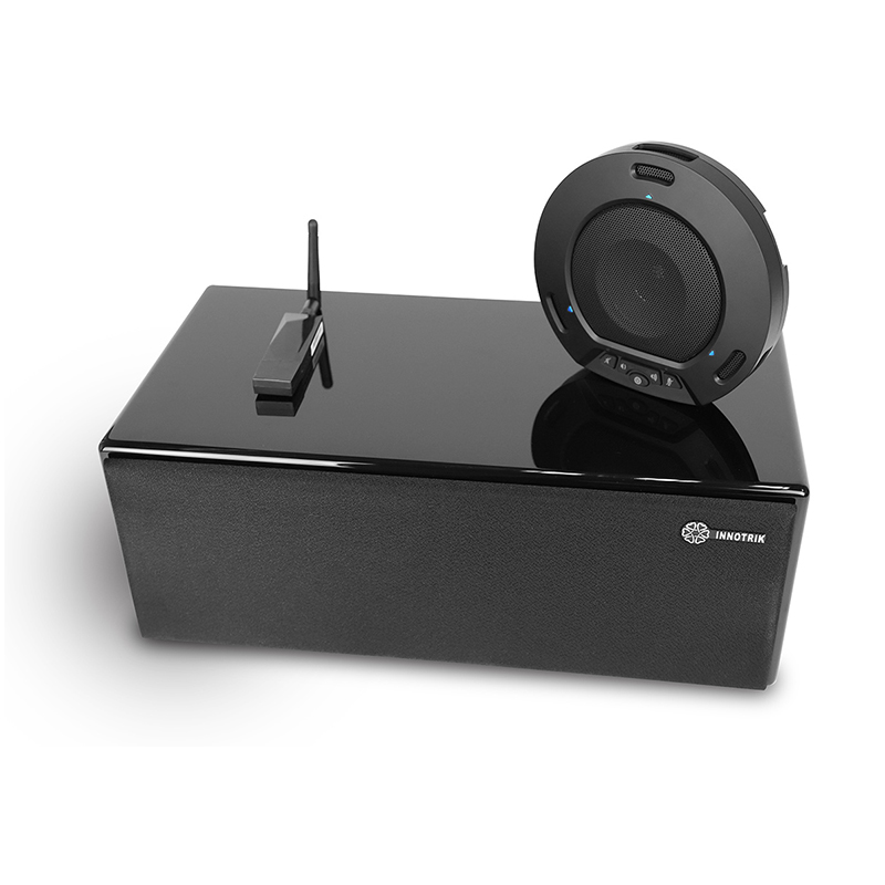 音络(INNOTRIK) I-30W PLUS 2.4G无线全向麦克风+有源数字音箱 黑色 全向麦克高清大图