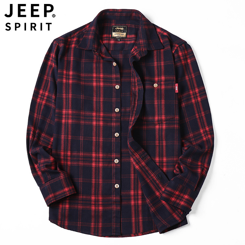 jeepspirit男士衬衫
