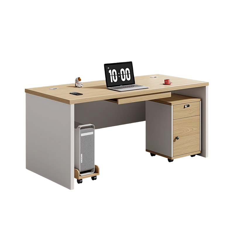 义尊 电脑桌+柜 1.6米 张高清大图