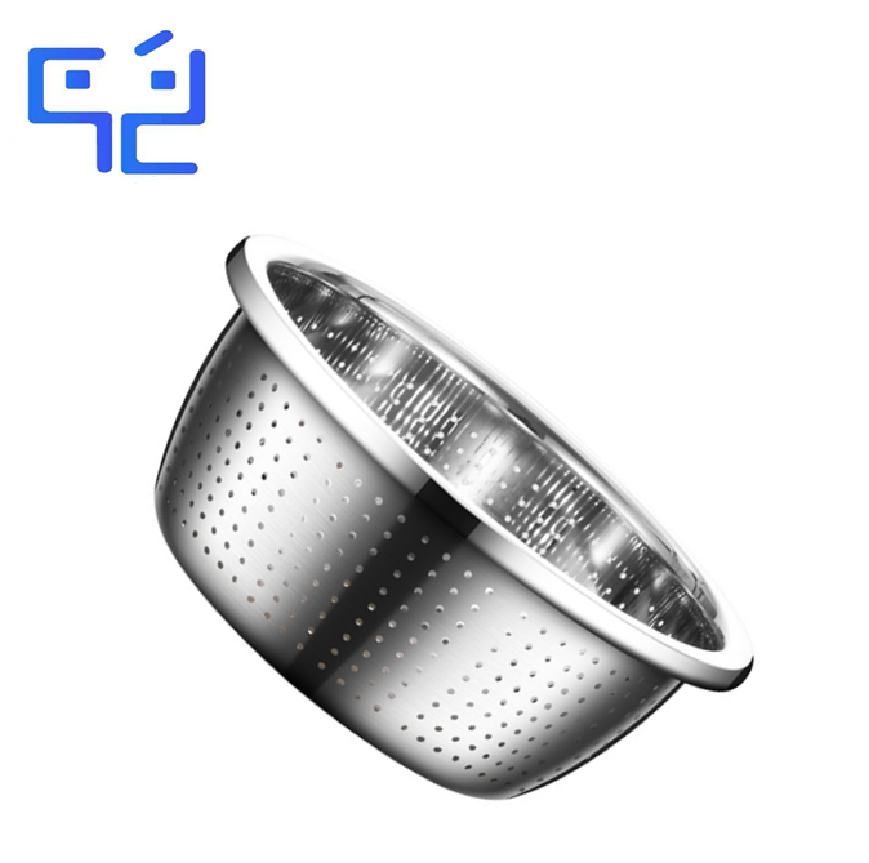 万允 304不锈钢沥水盆 24cm/个(24cm)高清大图