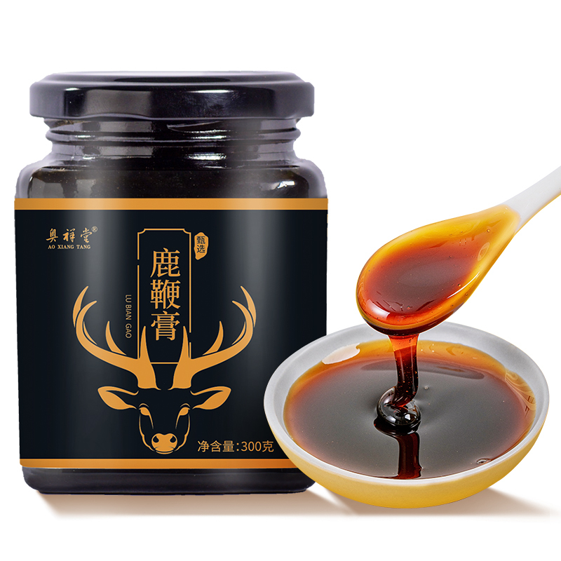 [买1送1同款]人参鹿鞭膏正品高纯度鹿鞭膏男用持久吉林人参鹿茸膏丸鹿鞭片男性